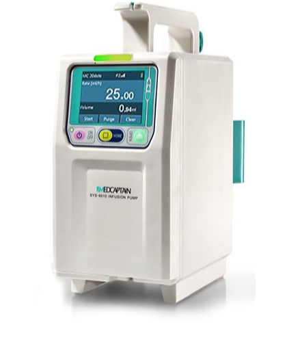 MEDCAPTAIN SYS 6010 BOMBA DE INFUSIÓN DE 1 CANAL TECSA BOMBA DE INFUSION MEDCAPTAIN SYS-6010