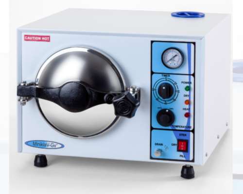Autoclave MiniKlav de 5,5 litros / 12 litros.